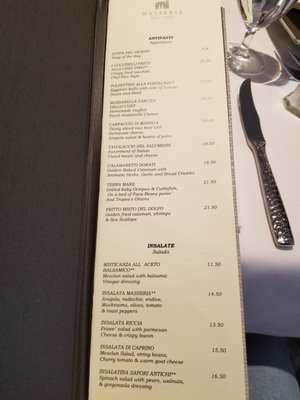 Menu photo 3 Masseria dei Vini New York, NY Menu photo 3 Masseria dei Vini New York, NY