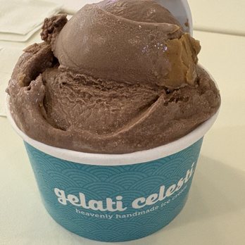 Gelati Celesti - 2 scoops! Chocolate peanut butter and Chocolate Sloth !! - Ice Cream & Frozen Yogurt Near Me - Virginia Beach, Virginia
