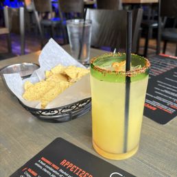 Habanero pineapple margarita