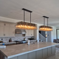 Next Level Lighting & Electric - New installation over the kitchen island.