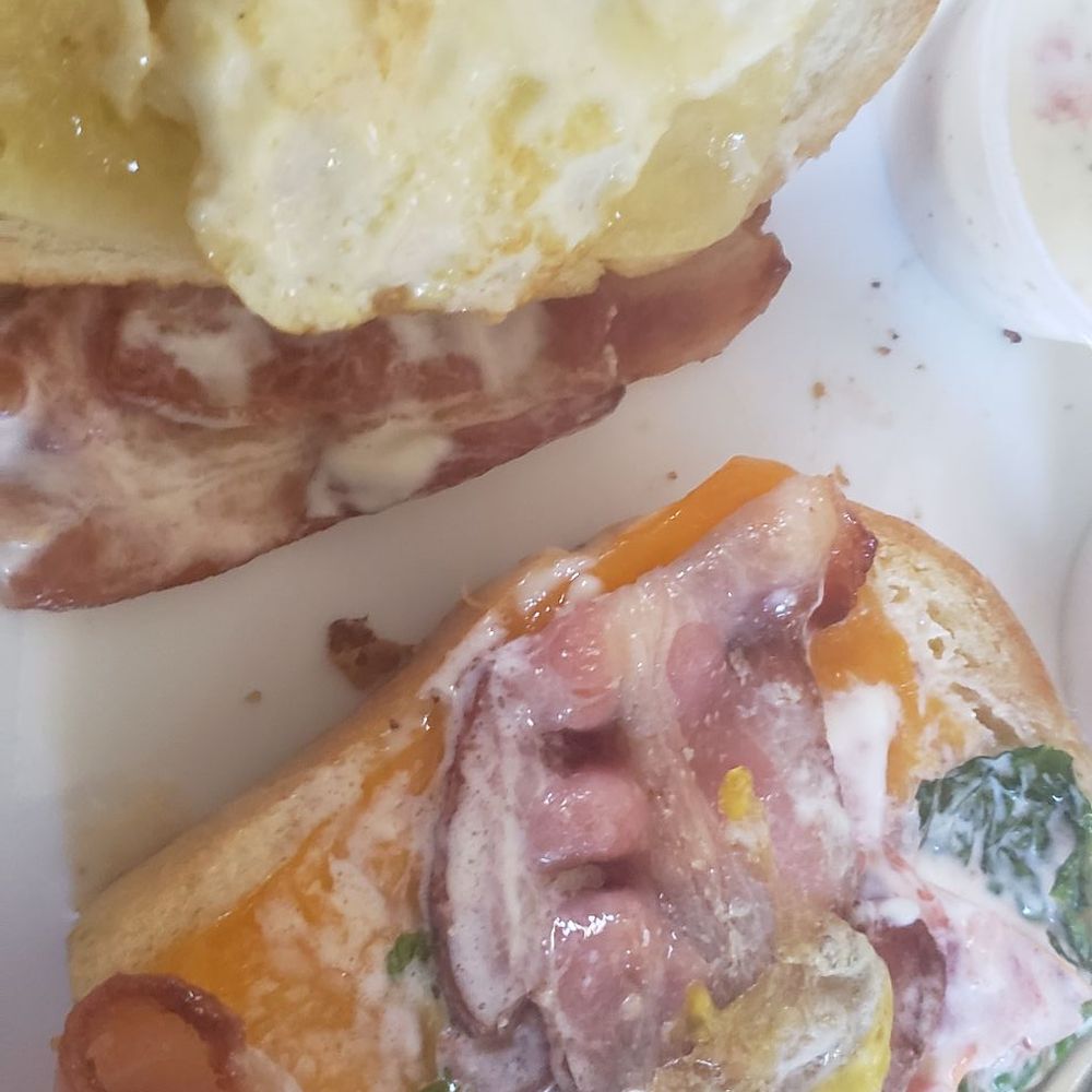 B*tch Don't Grill My Cheese - Raw, uncooked bacon. Almost no cheese. - American Near Me - Santa Clara, California B*tch Don't Grill My Cheese - Raw, uncooked bacon. Almost no cheese. - American Near Me - Santa Clara, California