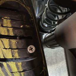 This is from Tore Choice - probably screw that they put in my tire This is from Tore Choice - probably screw that they put in my tire