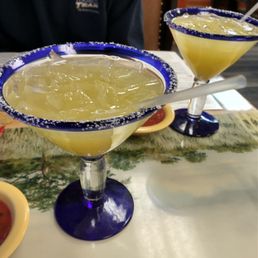 Margarita on the rocks.