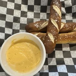 Two Doors Down Wine & Bistro - Pretzels w/Beer Cheese