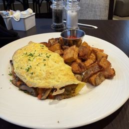 Confit Mushroom Omelet