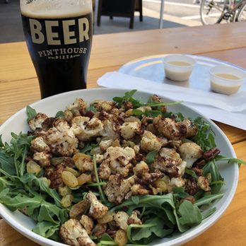 Pinthouse Pizza - Arugula Sundance Salad and ancho grande - Pizza Near Me - Austin, Texas Pinthouse Pizza - Arugula Sundance Salad and ancho grande - Pizza Near Me - Austin, Texas