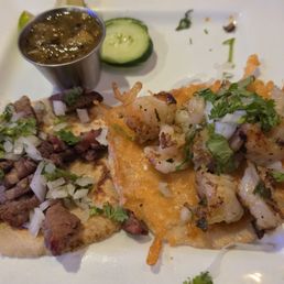 Brisket and shrimp Brisket and shrimp