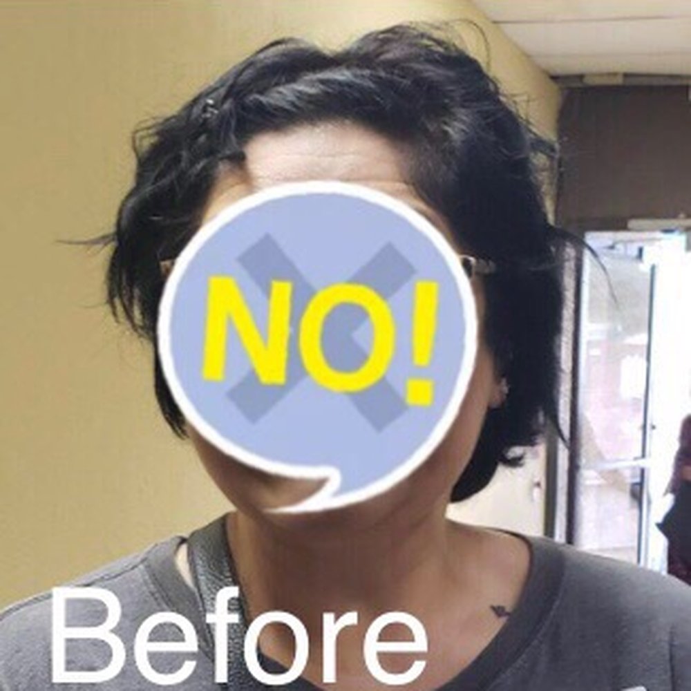 Susan Hair Styling - (Before the Keratin Treatment) If I let my hair air-dry or if I would sweat, my hair would curl into ringlets along my hairline. - Hair Salons Near Me - Houston, Texas Susan Hair Styling - (Before the Keratin Treatment) If I let my hair air-dry or if I would sweat, my hair would curl into ringlets along my hairline. - Hair Salons Near Me - Houston, Texas