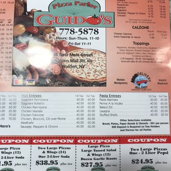 Guido's Pizza Parlor - Pizza Near Me - Walden, New York Guido's Pizza Parlor - Pizza Near Me - Walden, New York