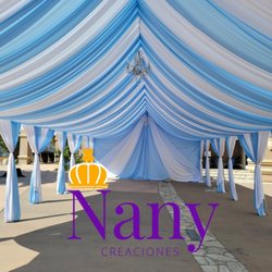 Arael Events - Canopy 20x40
Drapping
White and baby blue
Chandeliers