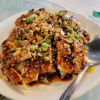 Sands Chinese Restaurant - Whole Cold Steamed Chicken with Spicy Sauce - Chinese Near Me - Irwindale, California Sands Chinese Restaurant - Whole Cold Steamed Chicken with Spicy Sauce - Chinese Near Me - Irwindale, California