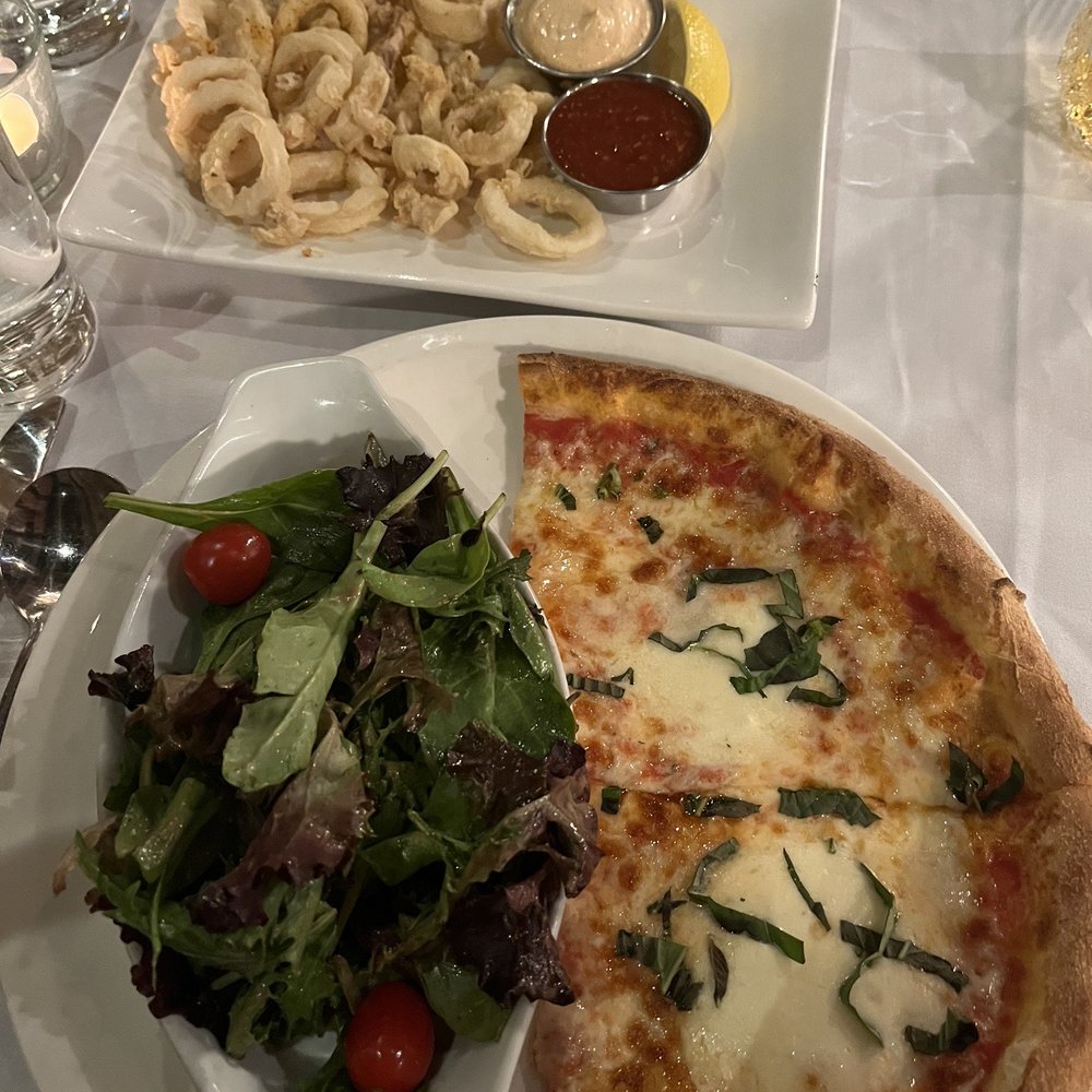 Vittoria Trattoria - House salad. Margarita pizza. Calamari - Italian Near Me - Ottawa, Ontario Vittoria Trattoria - House salad. Margarita pizza. Calamari - Italian Near Me - Ottawa, Ontario