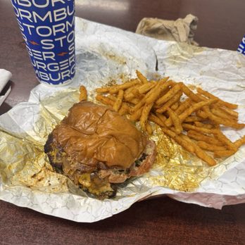 StormBurger - This is a $22.43 meal. Very disappointed. - Burgers Near Me - Long Beach, California