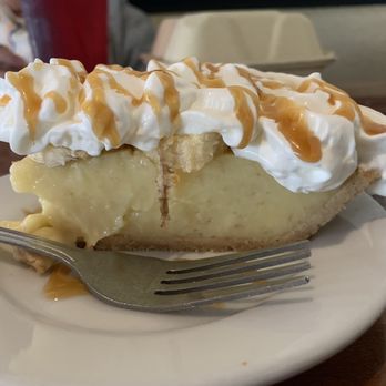 Crabapple's - Banana cream pie- amazing!! - Seafood Near Me - Falmouth, Massachusetts Crabapple's - Banana cream pie- amazing!! - Seafood Near Me - Falmouth, Massachusetts