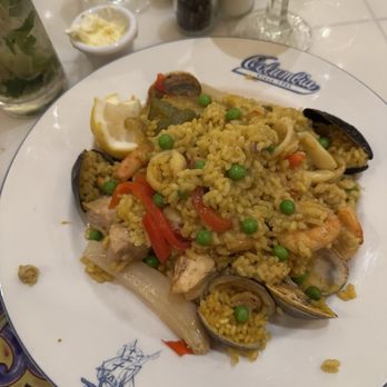 The Columbia - Paella a la valenciana - Spanish Near Me - St Augustine, Florida