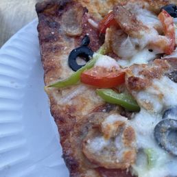 Yummy slice pizza Yummy slice pizza
