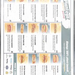 Nadal 3 Deli - Vegan menu