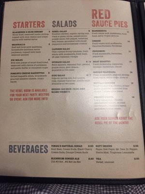 Menu photo 4 Rebel Pie Florence, SC