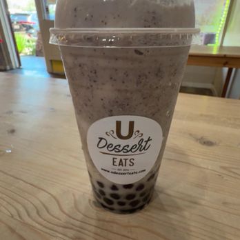 U Dessert Eats - Cookies and cream smoothie with boba. - Desserts Near Me - San Diego, California