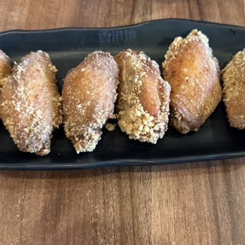 The Flame Cafe - 201. Garlic Chicken Wings - Hong Kong Style Cafe Near Me - Sacramento, California