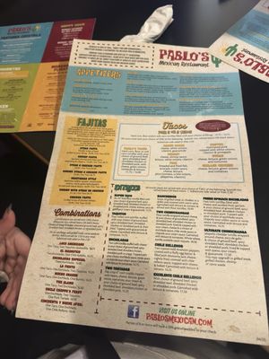 Menu photo 4 Pablo's Mexican Restaurant Shakopee, MN Menu photo 4 Pablo's Mexican Restaurant Shakopee, MN