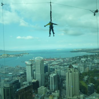 Sky Tower - Dangling Jumper in Quick Descent - Landmarks & Historical Buildings Near Me - Auckland, AUK Sky Tower - Dangling Jumper in Quick Descent - Landmarks & Historical Buildings Near Me - Auckland, AUK