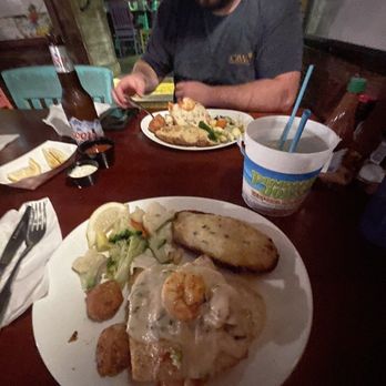Pompano Joe's - Stuffed mahi mahi - Seafood Near Me - Destin, Florida Pompano Joe's - Stuffed mahi mahi - Seafood Near Me - Destin, Florida