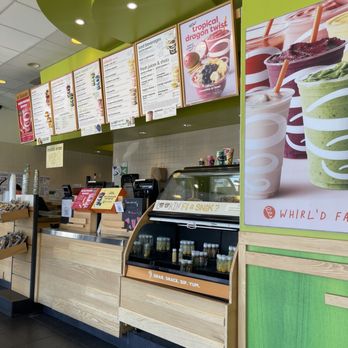 Jamba - Entrance, kind of need to fix the grab a snack area and add more options! :-) - Juice Bars & Smoothies Near Me - Duarte, California