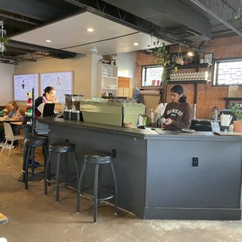 Blacksmith - the interior of a coffee shop - Coffee & Tea Near Me - Houston, Texas