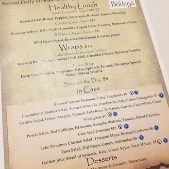 Cafe Bodega - Their Lunch Menu - Cafes Near Me - Orlando, Florida
