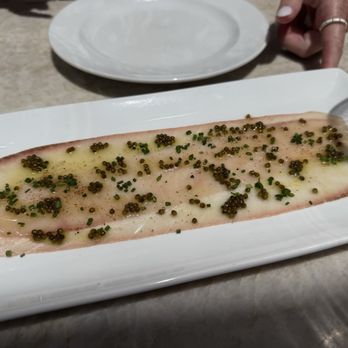 RH Rooftop Restaurant at RH Palo Alto - Hamachi with caviar - Breakfast & Brunch Near Me - Palo Alto, California RH Rooftop Restaurant at RH Palo Alto - Hamachi with caviar - Breakfast & Brunch Near Me - Palo Alto, California