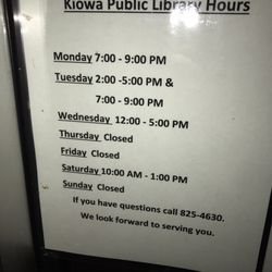 Kiowa Public Library