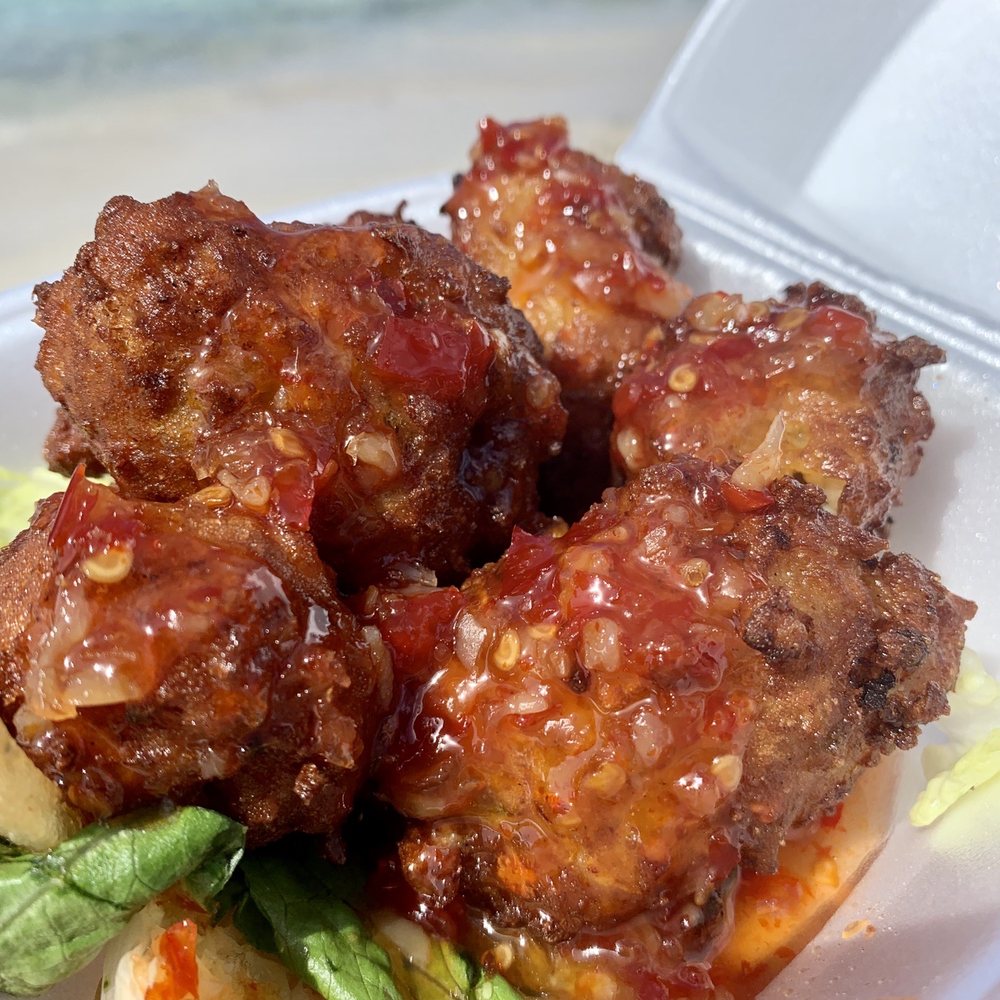 Coki Beach - Conch Fritters - Beaches Near Me - St Thomas, Virgin Islands Coki Beach - Conch Fritters - Beaches Near Me - St Thomas, Virgin Islands