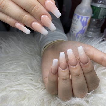New You Beauty Bar - Coffin ombré tips - Hair Salons Near Me - West Bronx, New York New You Beauty Bar - Coffin ombré tips - Hair Salons Near Me - West Bronx, New York
