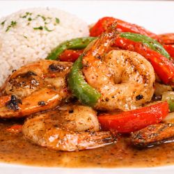 Bullfish Bistro - Jerk shrimp