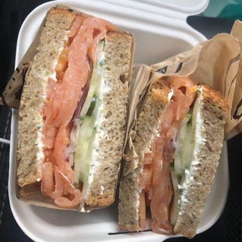 Breadhive Bakery & Cafe - The Britany on rye. - Cafes Near Me - Buffalo, New York