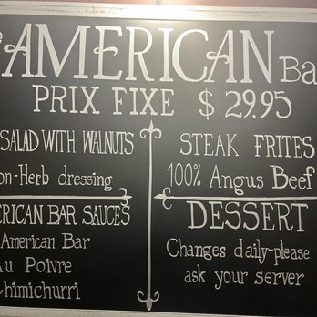 The American Bar - French Near Me - Winchester, Virginia The American Bar - French Near Me - Winchester, Virginia