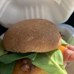 "Breakfast" breakfast sandwich "Breakfast" breakfast sandwich