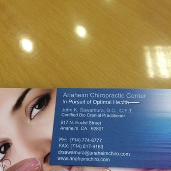 Anaheim Chiropractic Center - Chiropractors Near Me - Anaheim, California