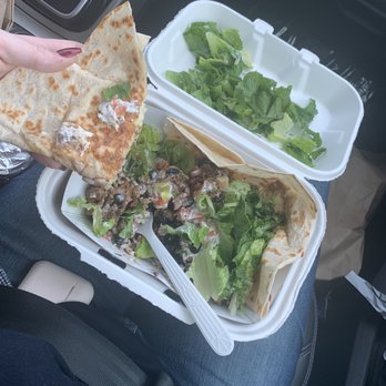 Las Olas Taqueria - Supposedly a chicken quesadilla - Mexican Near Me - Exeter, New Hampshire