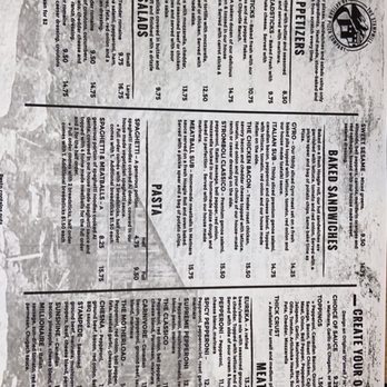 The Stampmill - a close up of a menu - Pizza Near Me - Valdez, Alaska The Stampmill - a close up of a menu - Pizza Near Me - Valdez, Alaska