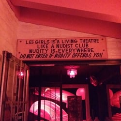 Les Girls - Enterance to the spot