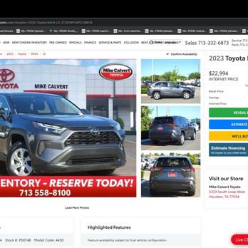 MIKE CALVERT TOYOTA - Updated August 2024 - 310 Photos & 488 Reviews ...