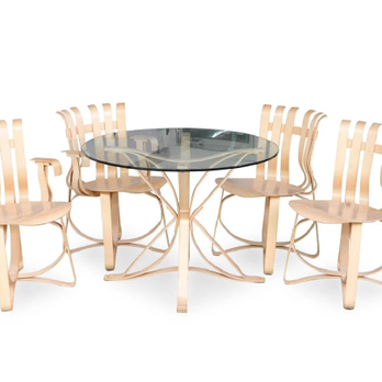 BMG Appraisal Services - Frank Gehry Dining Table and Chairs manufactured by Knoll - Appraisal Services Near Me