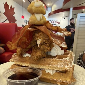 Maple Leaf Diner - Chicken and *Chicken, Bacon & Waffles - American Near Me - Dallas, Texas