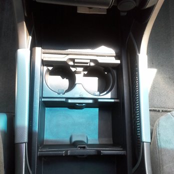 Beachside Detail LLC - Squeaky clean cup holder area - Auto Detailing Near Me - Costa Mesa, California