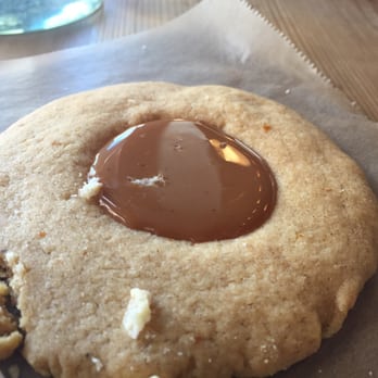 Rosie's - One of the cookies served with Champurrado - the middle was still warm and liquidy! - Mexican Near Me - New York, New York Rosie's - One of the cookies served with Champurrado - the middle was still warm and liquidy! - Mexican Near Me - New York, New York