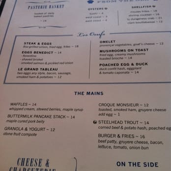 Tableau Bar Bistro - Brunch menu - Bars Near Me - Vancouver, British Columbia Tableau Bar Bistro - Brunch menu - Bars Near Me - Vancouver, British Columbia