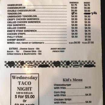Genisio's Bar and Grill - menu - Pubs Near Me - Woodhull, Illinois