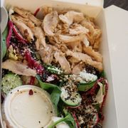 Photo of Yelp Elite Week: DoorDash Kitchen RWC - Redwood City, CA, United States. Opened up my RTR salad at home and was glad it was more than enough for 2 people to share!